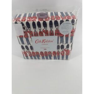 Cath Kidston London Guards Queen Sheet Set Multicolor‎ Cotton